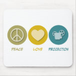Peace Love Projection mousepads