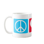 Peace Love Recycle mugs