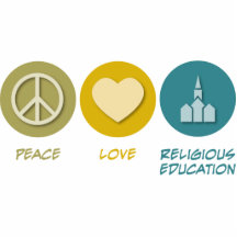 Peace Love Religious Education Acrylic Cut Outs