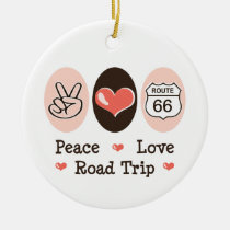 Peace Love Road Trip Ornament ornaments