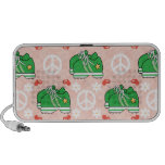 Peace Love Run Doodle Speakers