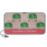 Peace Love Run Portable Doodle Speaker Personalise