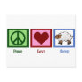 Peace Love Sheep Postcards