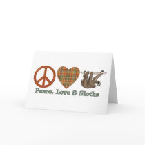 Peace, Love & Sloths