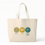 Peace Love Social Work bags