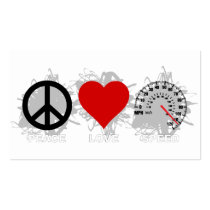 Peace Love Speed  Emblem 2