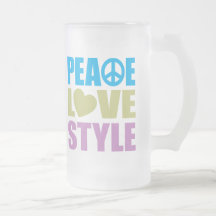 Peace Love Style Coffee Mug