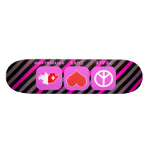 Peace Love Switzerland Skateboard Decks