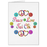 Peace Love Tai Chi cards