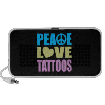 Peace Love Tattoos Speaker System