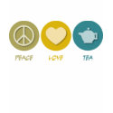 Peace Love Tea t-shirts