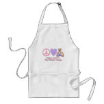 Peace, Love & The Easter Bunny Tees and Gifts Apron