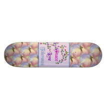Peace Love Tolerance Custom Skate Board
