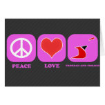 Peace Love Trinidad And Tobago cards