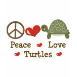 Peace Love Turtles T-shirt