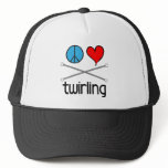 Peace Love Twirling hats