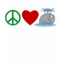 Peace Love Whales T shirts, Travel Mugs, Gifts