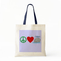 Peace Love Whales T shirts, Travel Mugs, Gifts Canvas Bag