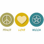 Peace Love Wicca photo sculptures