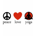 Peace Love Yoga T-Shirt