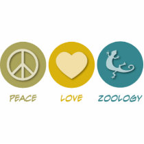 Peace Love Zoology Photo Cut Out