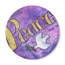 Peace Magnet (Round)