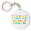 Peace Man Keychain