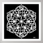 Peace Mandala posters