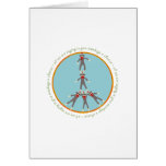Peace Monkeys Card