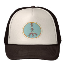 Peace Monkeys Hat