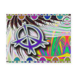 Peace Mushroom Postcard