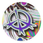 Peace Mushroom Sticker