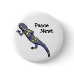 Peace Newt button