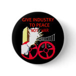 Peace Not War - Button