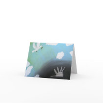 "Peace" Note Card from Canvas Justice