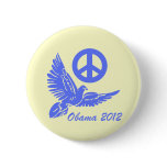 peace Obama 2012 Pinback Buttons
