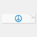 Peace Oceano Bumper Sticker