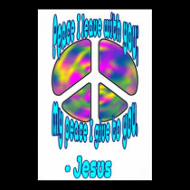 Peace of Jesus posters