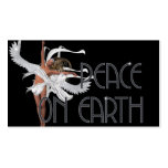 Peace on Earth Angel 1 - Fantasy Gift Tags Business Card Templates