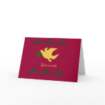 Peace on earth card