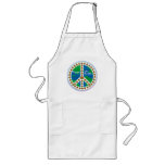 Peace on Earth Christmas aprons
