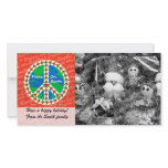 Peace on Earth Christmas photo cards