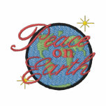 Peace On Earth embroidered shirts