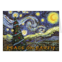Peace on Earth Holiday Card