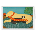 Peace on Earth Holiday Card - Stephen Huneck