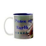 Peace on Earth holiday charity mugs