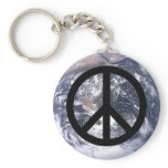 Peace on Earth Keychain