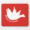 Peace on Earth mousepads