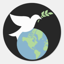Peace On Earth Stickers