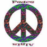Peace or Algiz Ornament Photo Cutouts